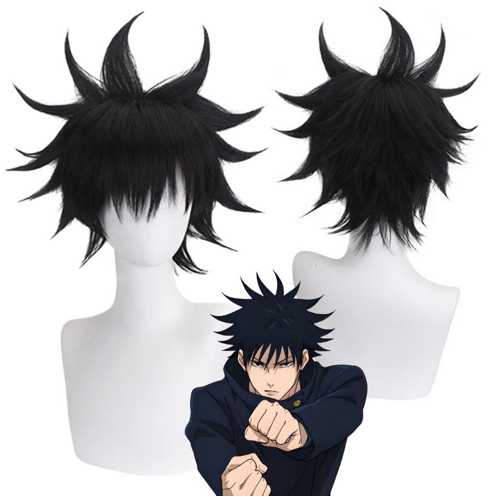 Quality Men'S Accessories - Peluca de Cosplay de Anime JJK