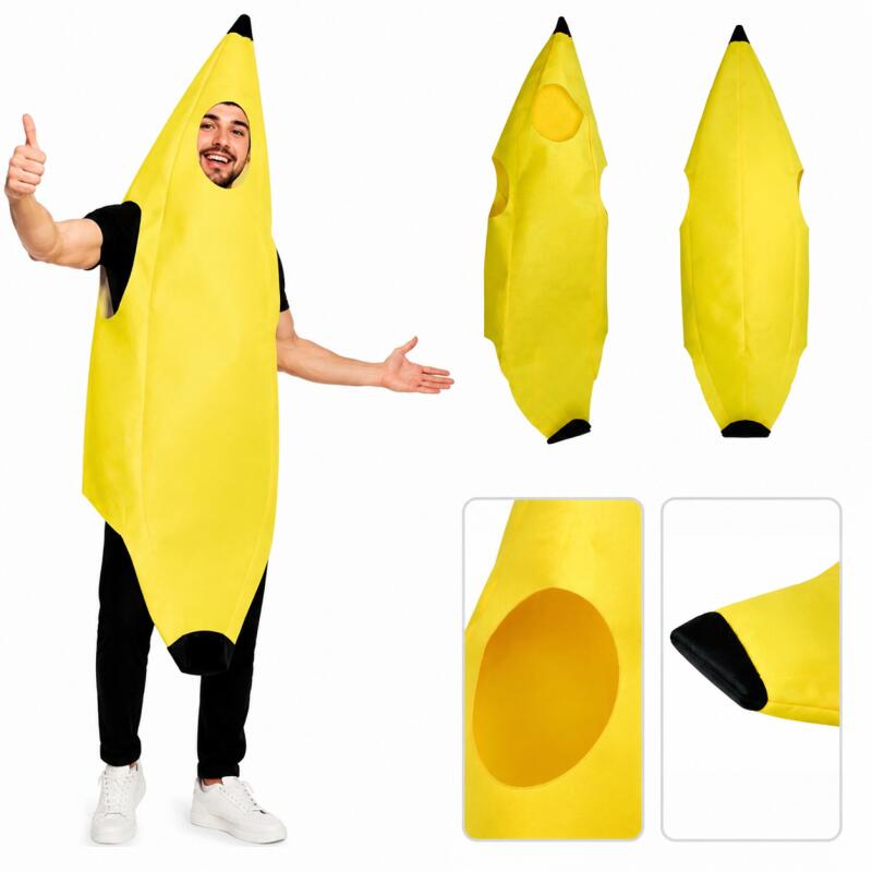 Men Accessories Style - Disfraz de Plátano para Adultos, Divertido