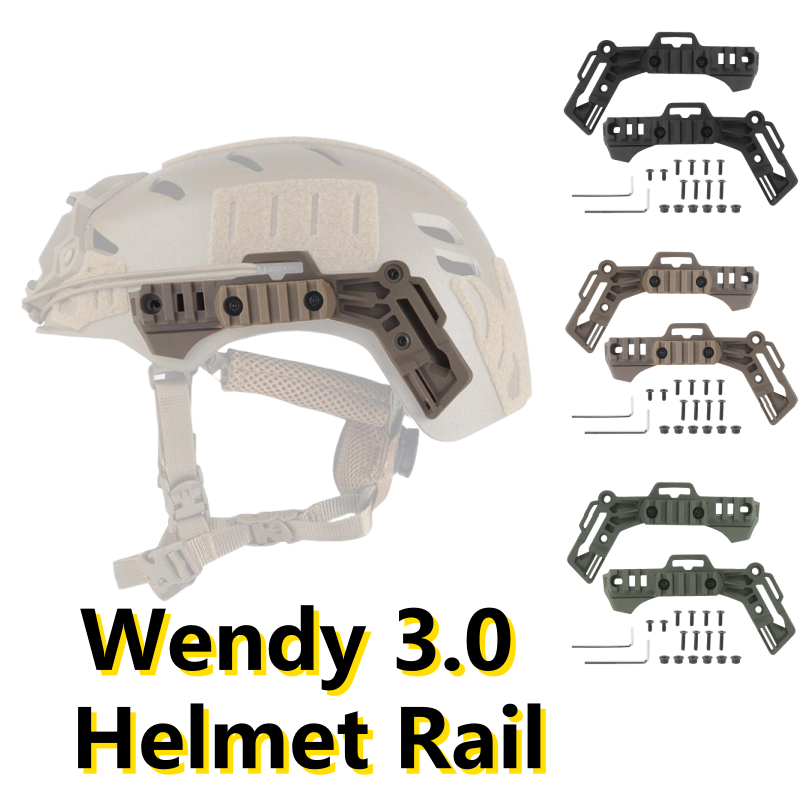 Men Accessories Guide - Riel para casco de acampada Wendy