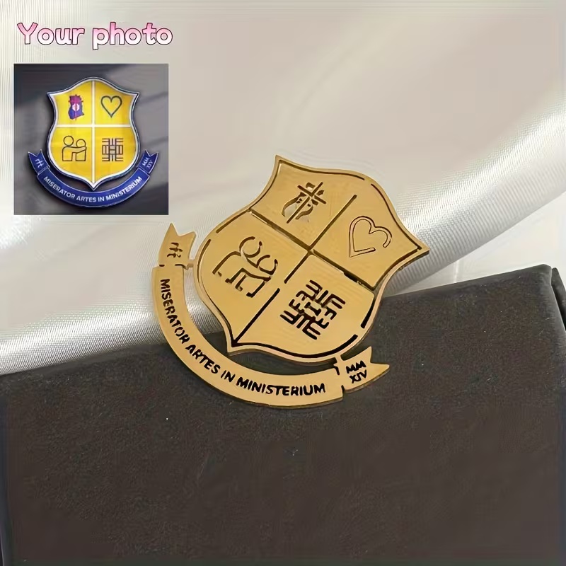 Broche con logotipo personaliz - Men Accessories Brooch reseña y precio