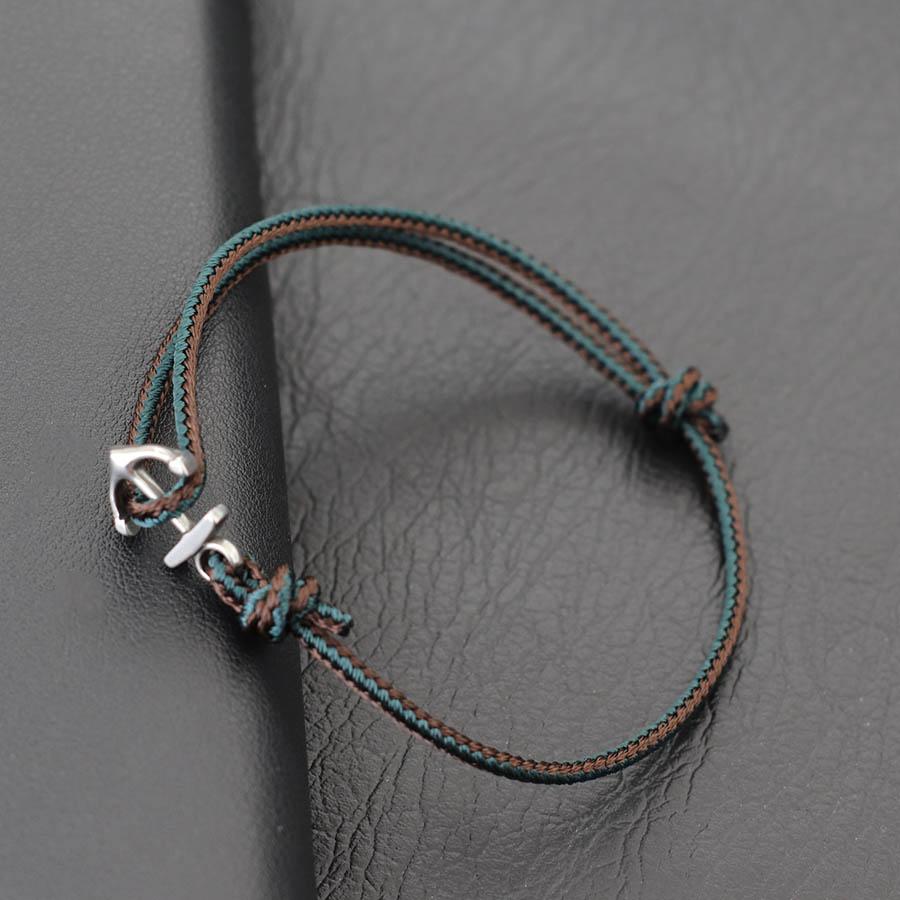 Pulsera de cuerda fina con anc - Men'S Minimalist Accessories reseña y precio