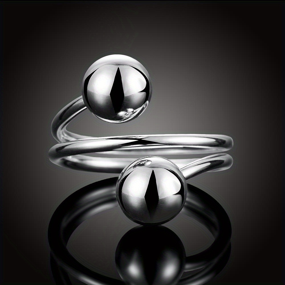 Lindo anillo de cuentas de pla - Men'S Minimalist Accessories reseña y precio