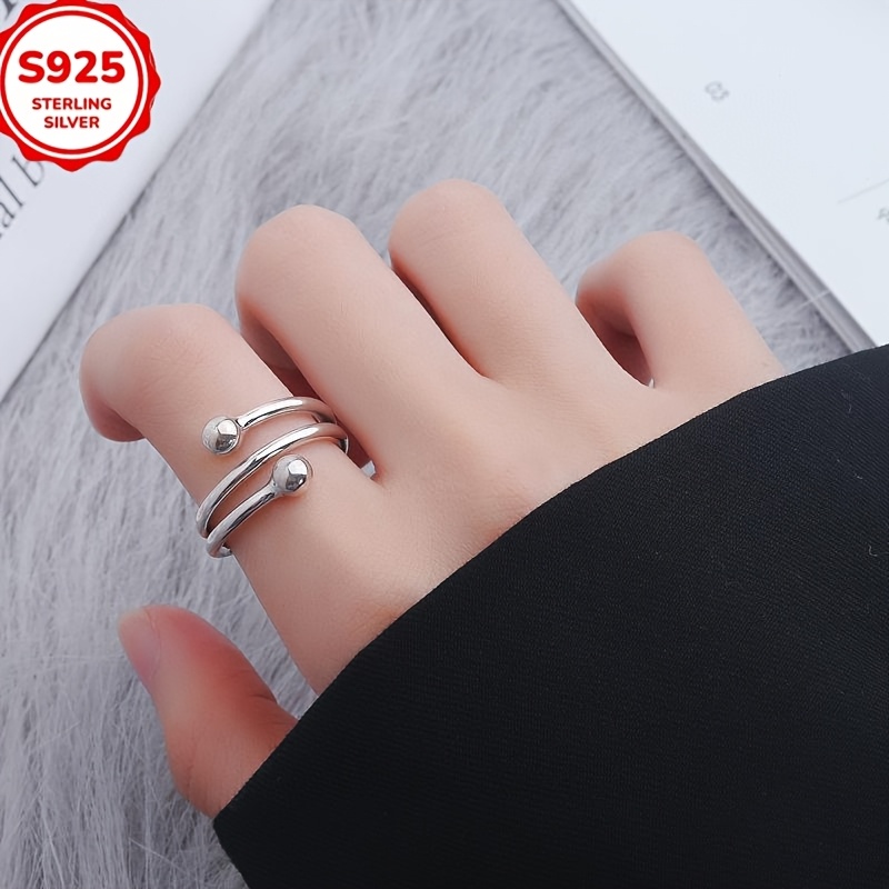 Lindo anillo de cuentas de pla - Men'S Minimalist Accessories reseña y precio