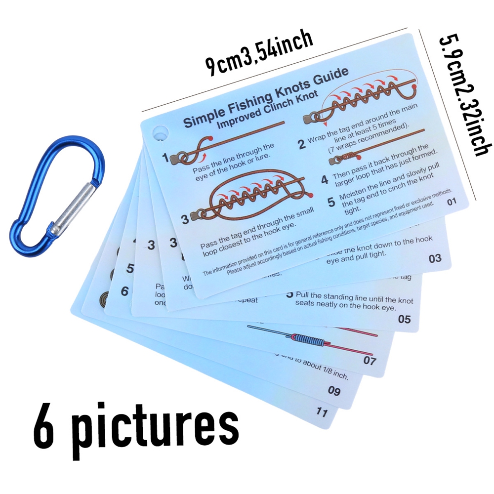 Guía de Nudos de Pesca Imperme - Men Accessories Guide reseña y precio