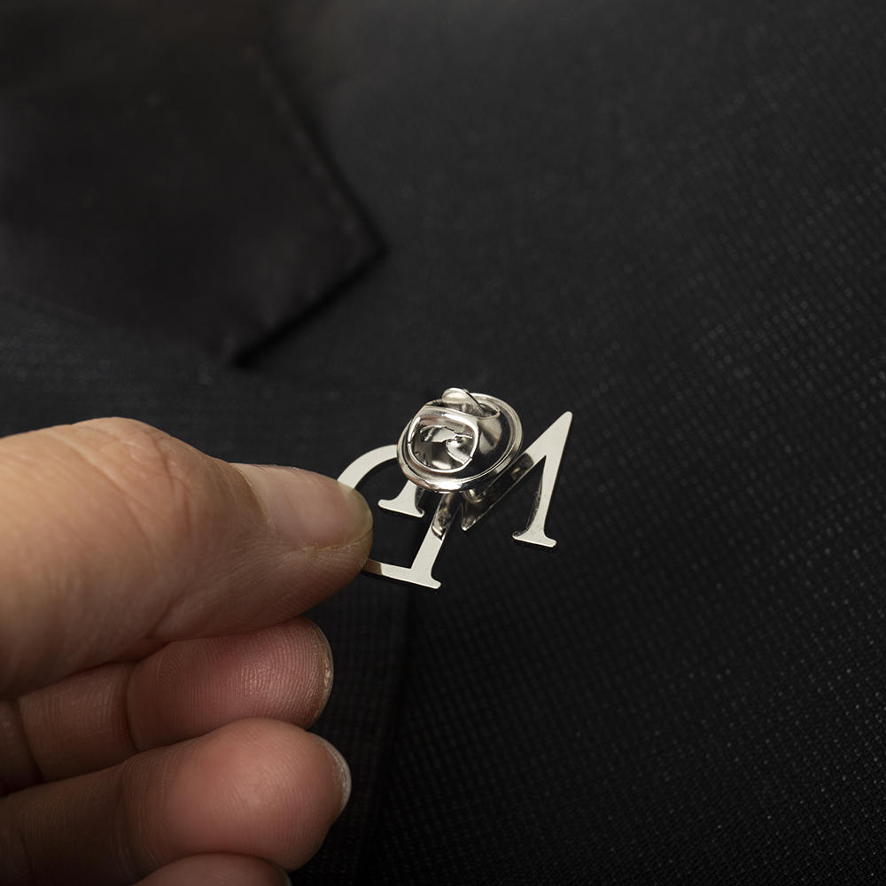 Broche con iniciales personali - Men Accessories Brooch reseña y precio