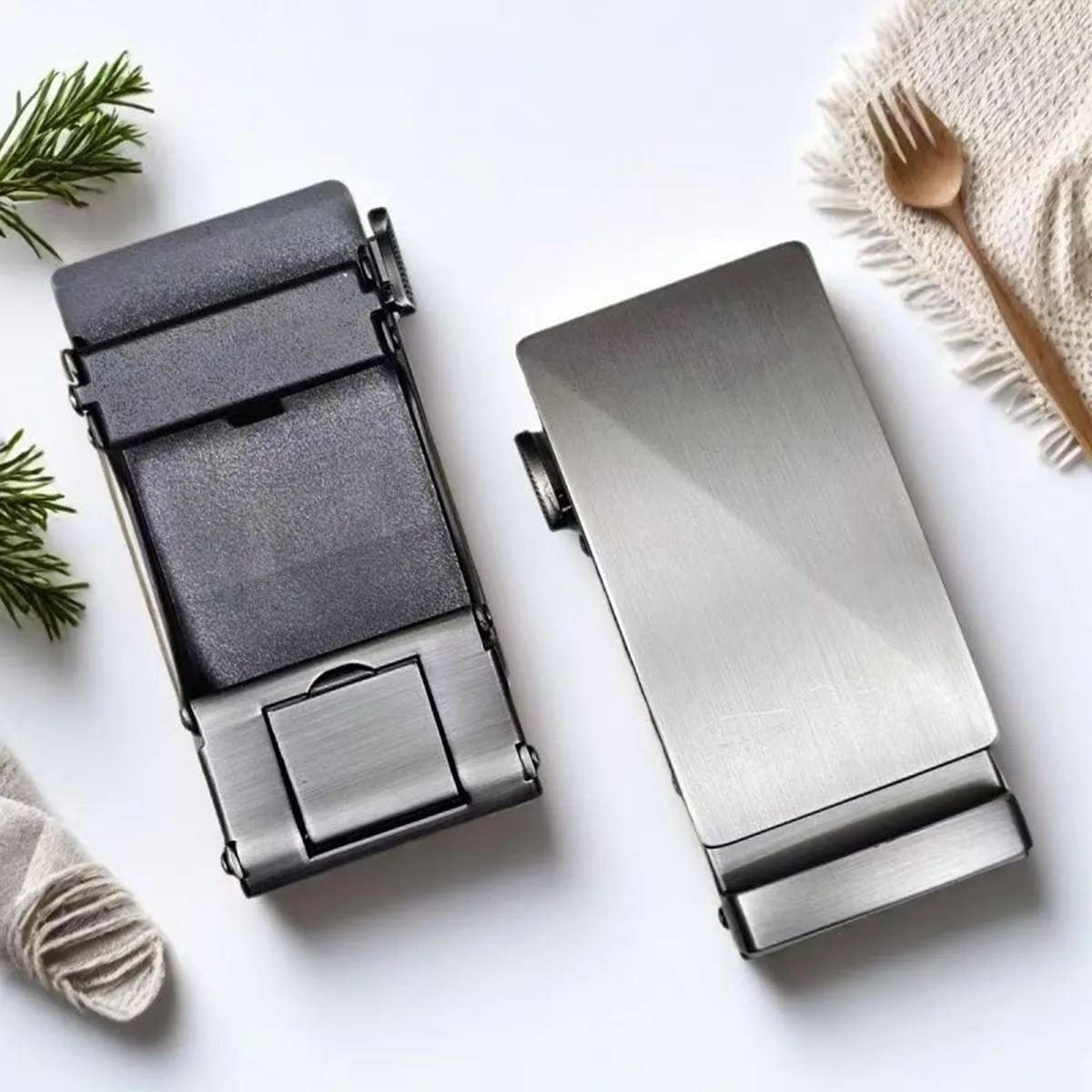 Hebilla de Cinturón de Cuero d - Quality Men'S Accessories reseña y precio