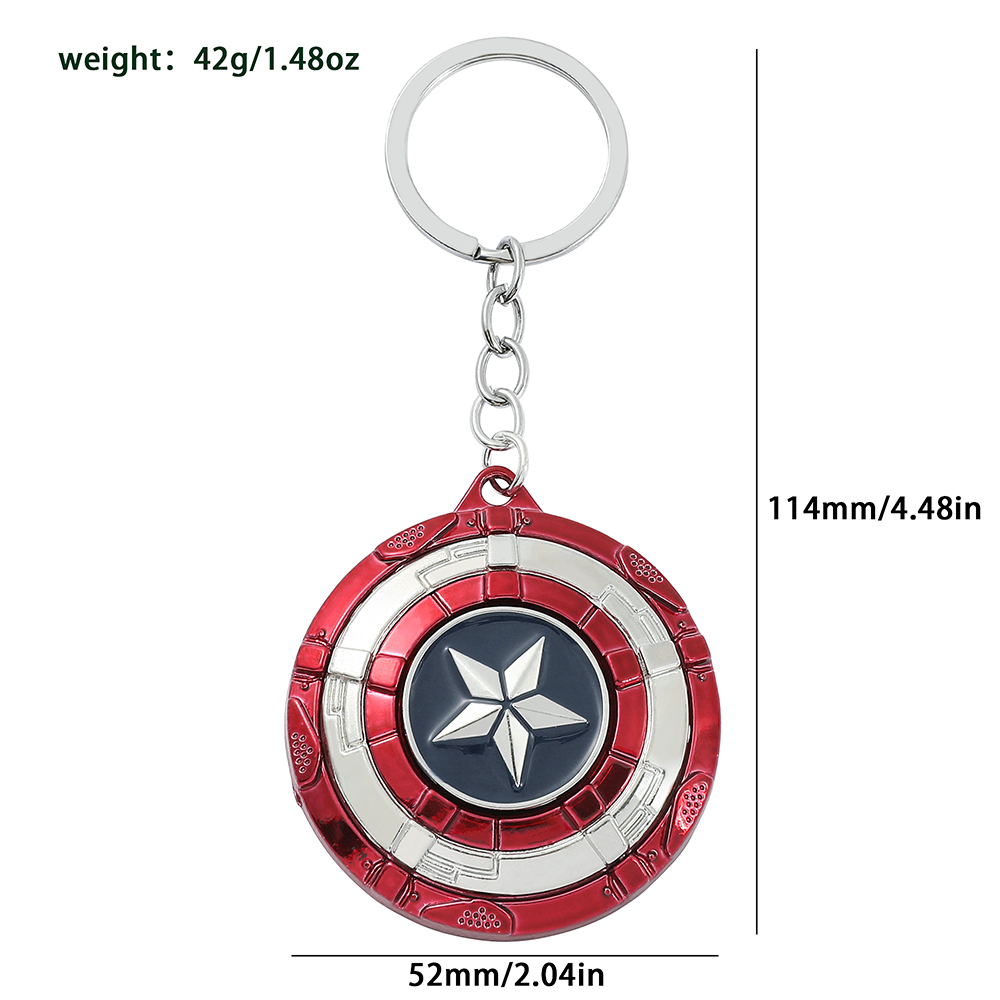 Llavero con Escudo del Capitán - Men Accessories Usa reseña y precio