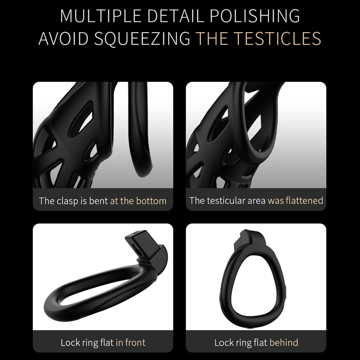 Jaula de castidad masculina, c - Men Accessories Usa reseña y precio