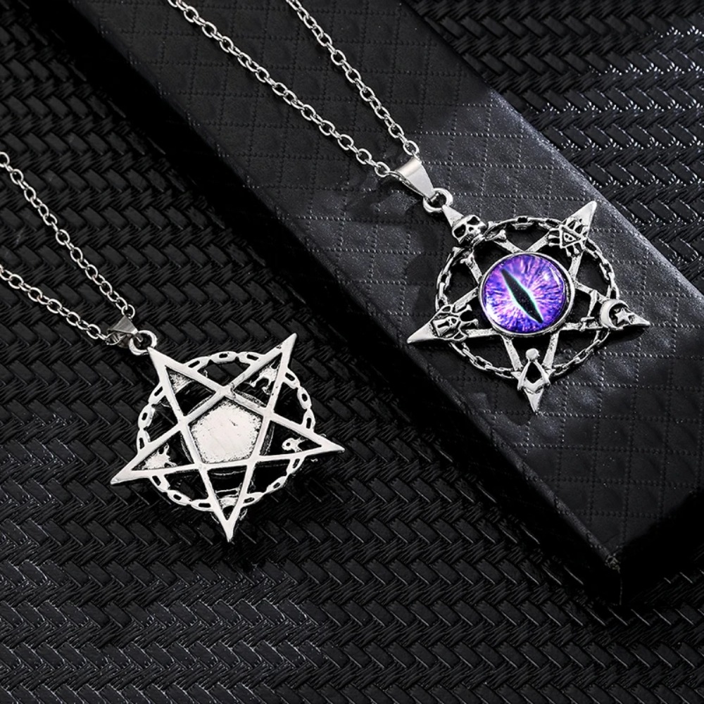 Collar con colgante de ojo de  - Men Accessories Style reseña y precio