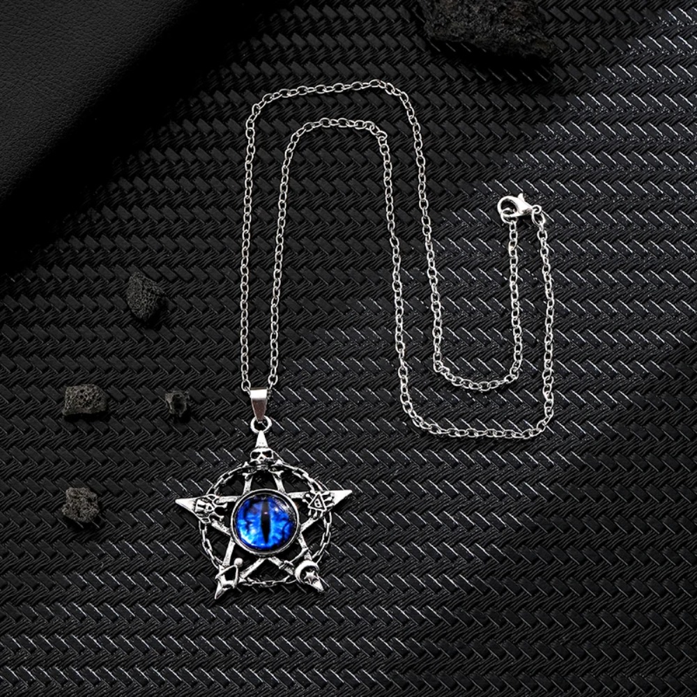 Collar con colgante de ojo de  - Men Accessories Style reseña y precio
